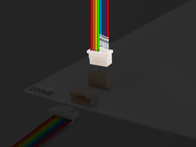 1.00mm pitch wire sa board connectors series na produkto