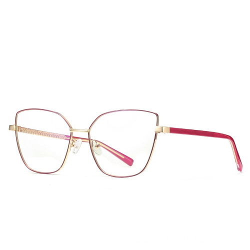 Factory Direct Supply of Hot Selling Women's Metal Frame Fashion Eyeglasses