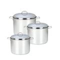 Stainless steel soup pot with composite structure