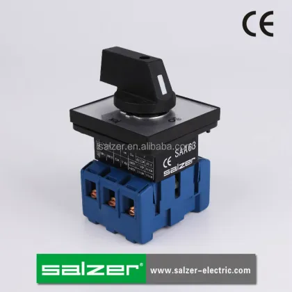 Salzer CE Approved Rotary Switches: OFF-ON