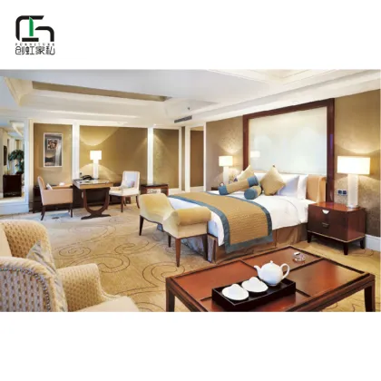High-End Factory Wholesale Modern Hotel Bedroom Furniture for Crown Plaza