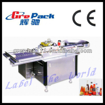 Wet Glue tinned fruit Labeling Machine