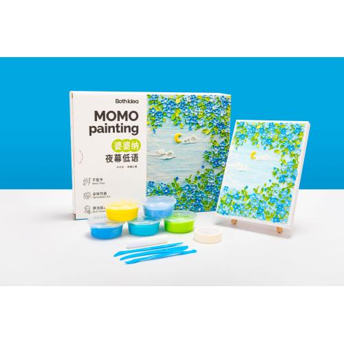 زيت طين الطلاء الملمس للفنون اللون ديي