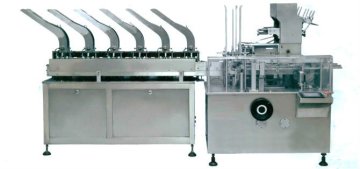 Thin board full auto cartoning machine