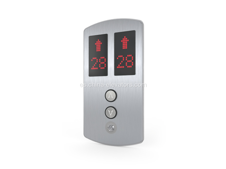 Panel de operación de aterrizaje LOP del elevador dúplex