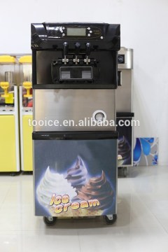 China Yogurt with ice cream cone holder Soft Ice Cream Maker for sale