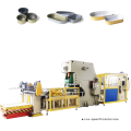 Automatic food tin can making machine production line