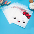 Kustom Hello Kitty Transparan Candy Candy Bopp Opp Bag