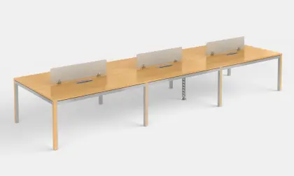 Office cubicle workstation desk 2,4,6 person workstation