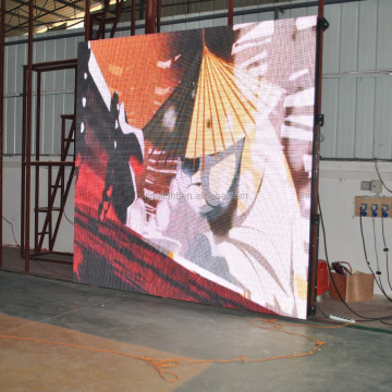 P3 P7.62 high resolution quality full color indoor led video display screen