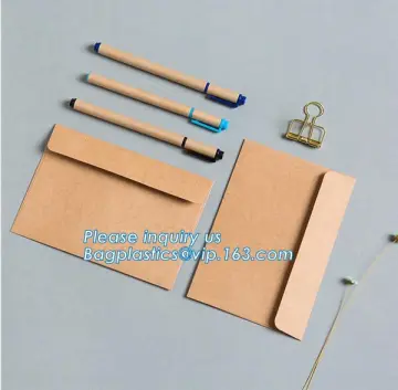 custom made colored paper packaging envelope, paper thanks card and envelope custom paper envelope, Vintage Envelope