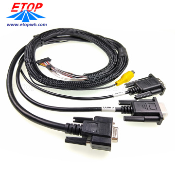 Customized RCA to D-SUB cable assemblies