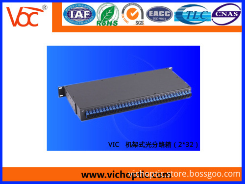 Metal Rack-mounted Optical Splitter Box , High Quality Metal Rack ...