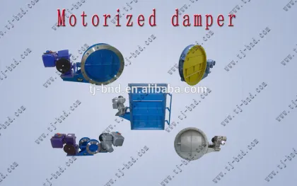 Air damper valve /Actuator damper / Electric air dust damper manufacturer