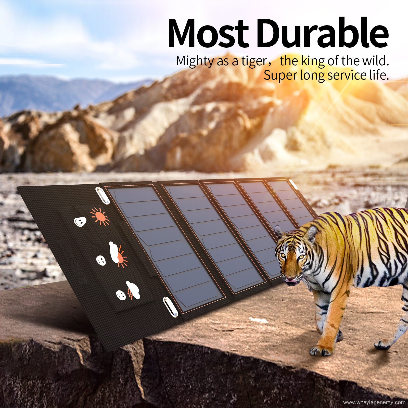 28w 30w 60W Folding Universal Foldable Solar panel