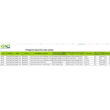 Excavator Philippines Import data.