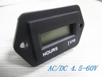 Rl-Hm008A Digital LCD Hour Meter 4.5-60V for Motocross ATV Dirt Bike Diesel Gasoline Log Splitter