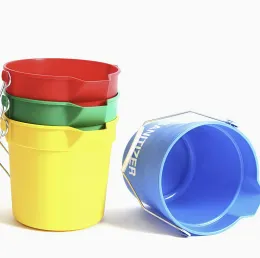 Heavy‑Duty Plastic Cleaning Pail 10Qt & 14Qt