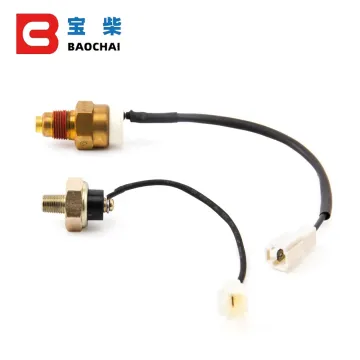 New KM376QC-1002014 Oil Pressure Sensor and Water Temperature Sensor for KDE19STA