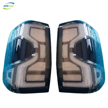 LED Tail Lights for Ford Ranger T9 2022-2023: Winsture 4x4 Off-road Parts and Rear Light RAN-B014 - White Modified Tail Lamps