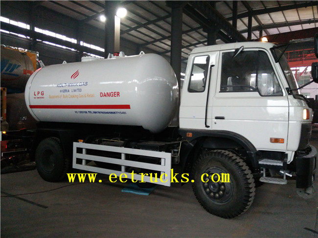 5000 Liters LPG Truck Tanks with Pump