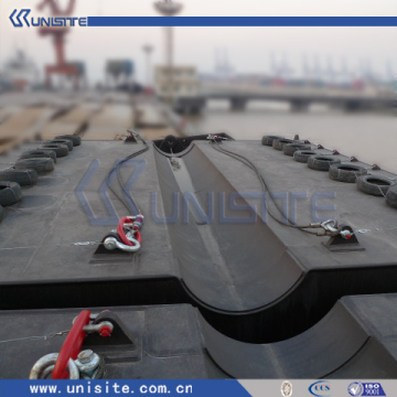 steel floating pontoon plarform for dredging and marine construction(USA018)