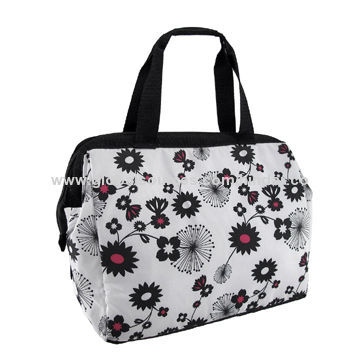 Fashion cooler tote bag, fits for 9 cans, for gifts/picnic/beach/grocery shopping bag/school/duffle