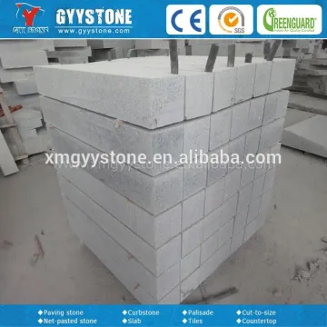 Customized granite stone curb price for driveways
