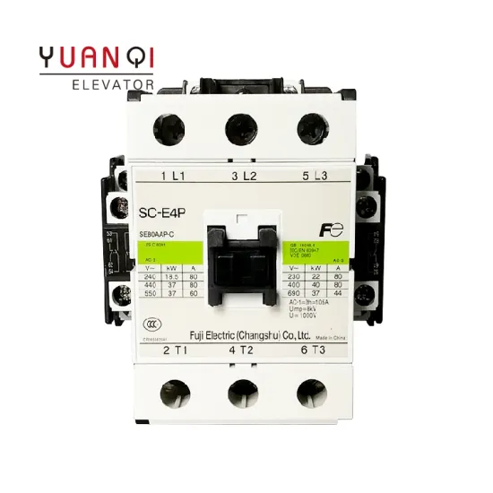 AC Contactor SC-E4P - FUJI Lift Spare Parts for AC110V AC220V Elevators