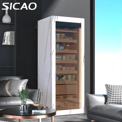 SICAO CS1800 495L Cigar Cabinet Cooler - 2000-3000 Cigars Capacity