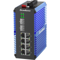 Switch Ethernet gestito POE industriale 8*10/10/1000Base-TX+2*Porta Uplink SFP