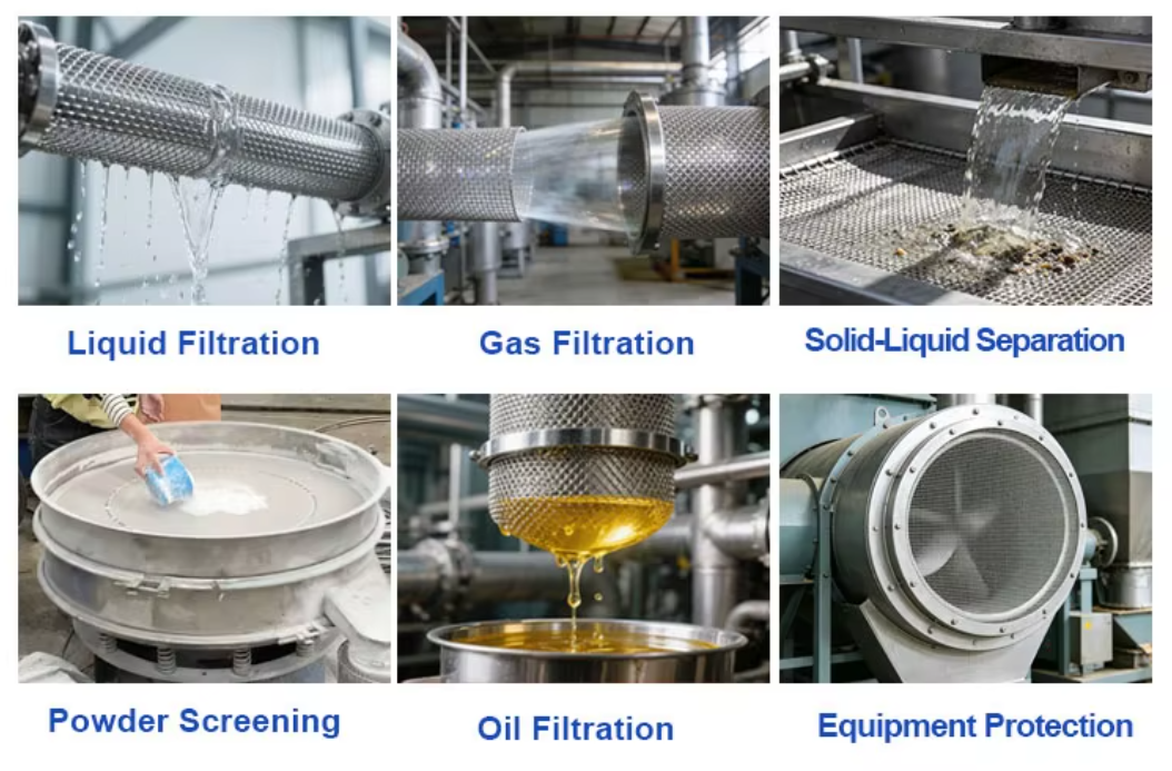 SS 316 Wire Mesh Filter