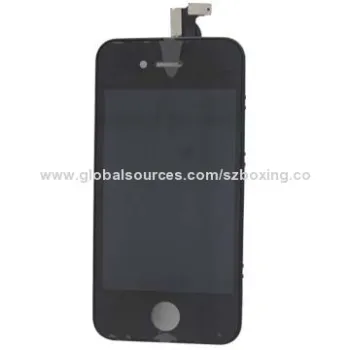 LCD Touch Digitizer Assembly for iPhone 4S, Available in Black and White Colors