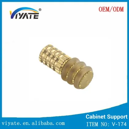 Screw shelf supports for furniture shelf brackets