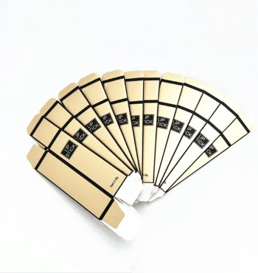 Custom Luxury Foldable Cosmetics Perfume Paper Package Box