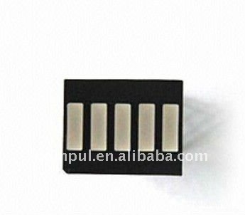 5-segment LED Bar Display with Low Power Consumption, OEM and ODM Orders are Welcome