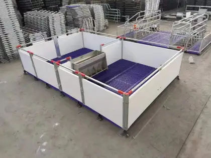 Pig Farm Equipment: Nursery Crates, Sow Gestation Beds, and More for Sale