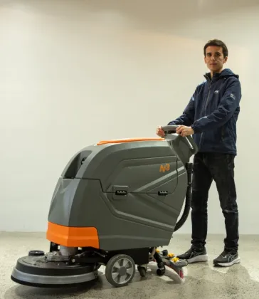 Commercial Electric Floor Scrubber for Industrial Cleaning