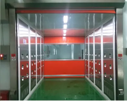 Automatic PVC Roller Shutter Doors For warehouse