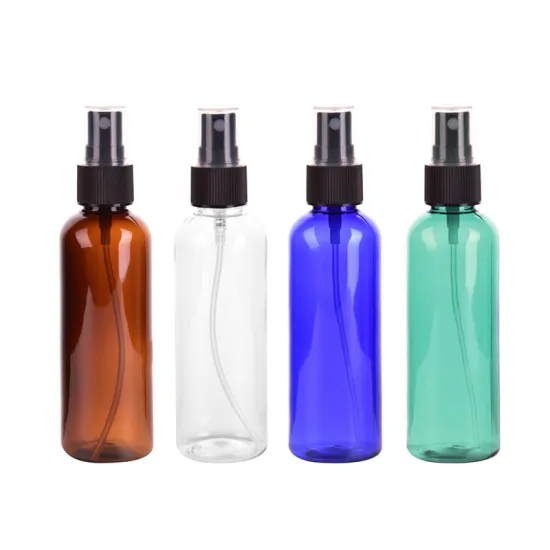 250ml Round Empty PET plastic trigger Bottles Spray