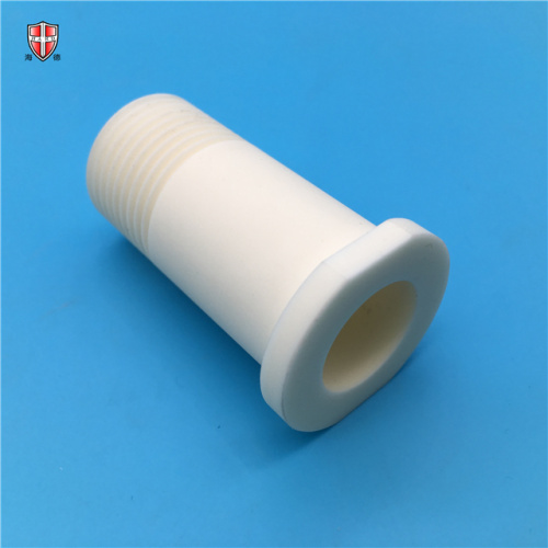insulated alumina ceramic pitch threaded bolt sleeve