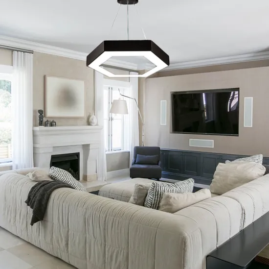 luminaria hexagon hexagonal led chandelier honeycomb auto detailing light hexagon lights