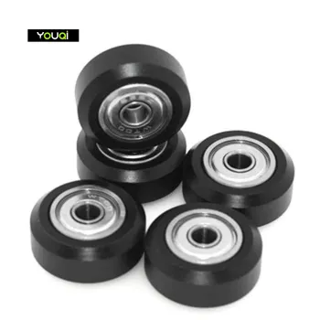 3D Printer Parts: YouQi Plastic Wheel with 625zz, MR105zz, and CNC POM Idler Pulley