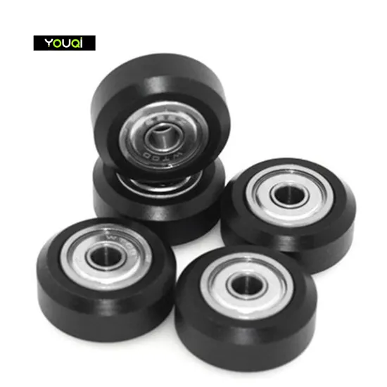 3D Printer Parts: YouQi Plastic Wheel with 625zz, MR105zz, and CNC POM Idler Pulley
