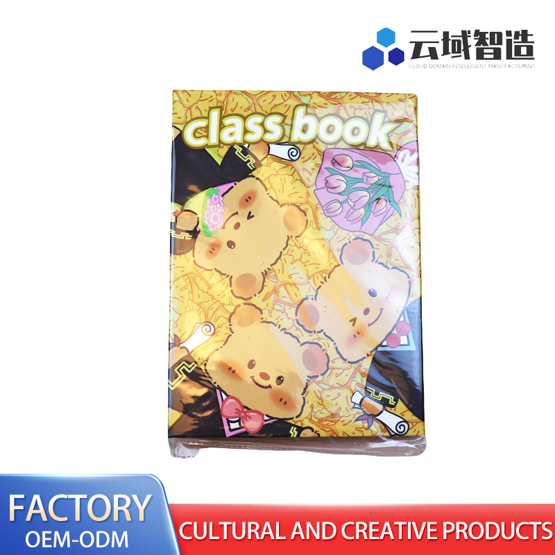 Fichário de folhas soltas personalizado para manual do colega de classe