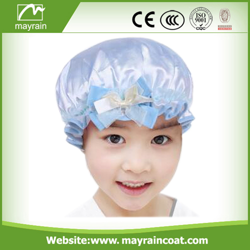 Cute PEVA Shower Cap for Kids