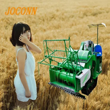 Mini Soybean Combine Harvester for Rice, Wheat, and Grains