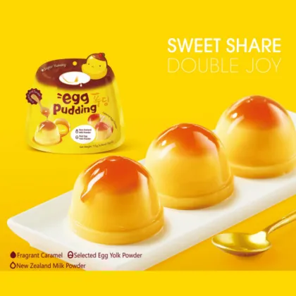 Sweet Egg and Cheese Pudding Treat