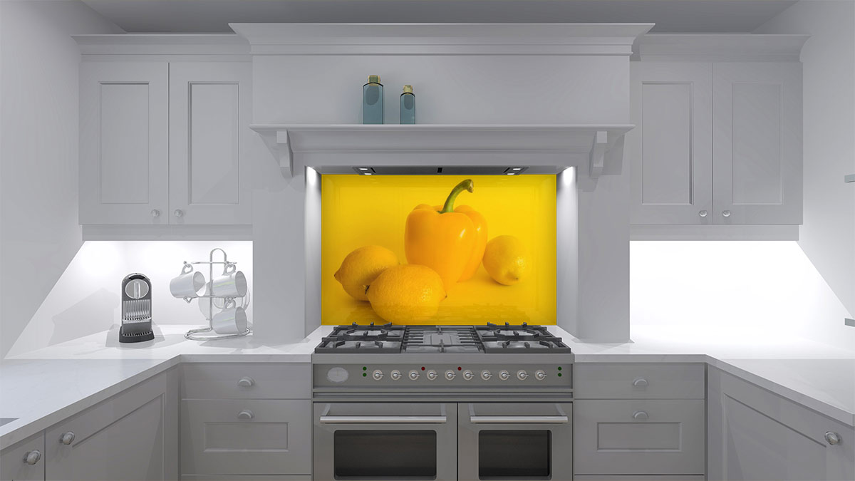 kitchen splashbacks glass