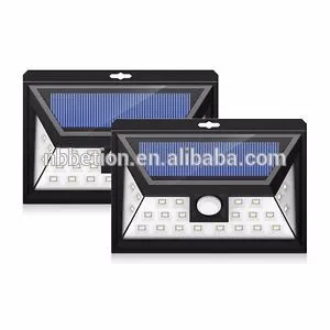 high quality 24LED solar motion sensor wall light waterproof solar powered motion sensor light for garden